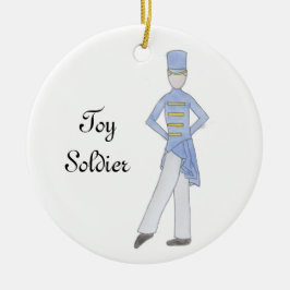 Ornamento De Cerâmica Nutcracker Soldier Keepsasasasasakue Ornament