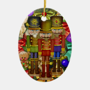 Ornamento De Cerâmica Nutcracker - SRF