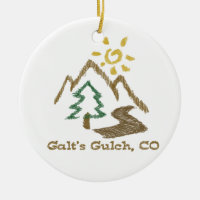 O atlas de Colorado do Gulch de Galt Shrugged o