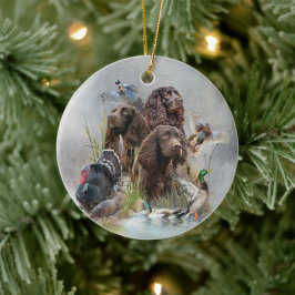 Ornamento De Cerâmica O Boykin Spaniel