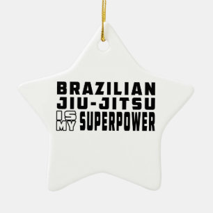 Ornamento De Cerâmica O brasileiro Jiu-Jitsu é minha superpotência