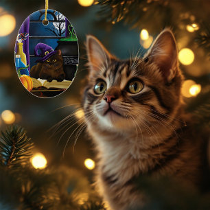 Ornamento De Cerâmica O Cacau do Halloween