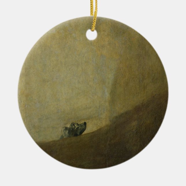 Ornamento De Cerâmica O cão, 1820-23 (Frente)