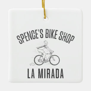 Ornamento De Cerâmica O Compro de Bike de Spence, La Mirada Vintage