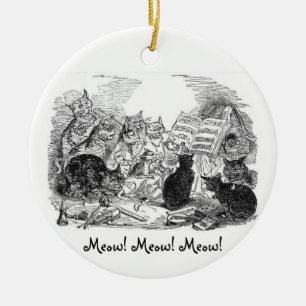 Ornamento De Cerâmica O coro Ornament