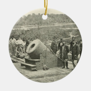 Ornamento De Cerâmica O ditador Cerco Almofariz da guerra civil em