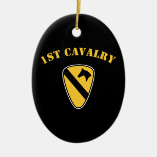 Ornamento De Cerâmica ø Divisão da cavalaria