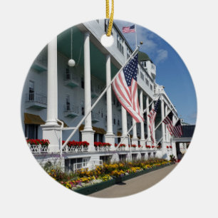 Ornamento De Cerâmica O Grand Hotel em Mackinac Island, Michigan