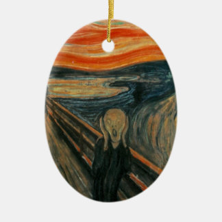 Ornamento De Cerâmica O Grito - Edvard Munch