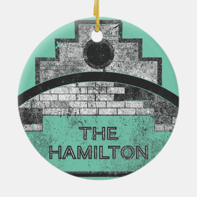 Ornamento De Cerâmica o hamilton (Traseira)