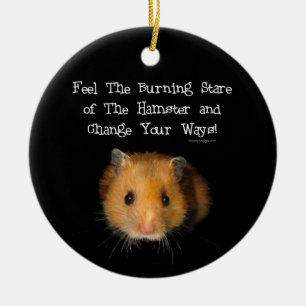 Ornamento De Cerâmica O hamster