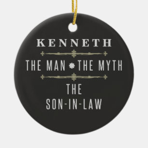 Ornamento De Cerâmica O Homem O Mito