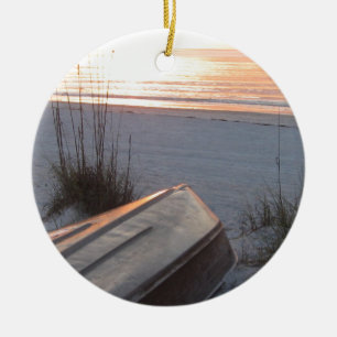 Ornamento De Cerâmica O indiano balança o porto Florida de Scruggs da