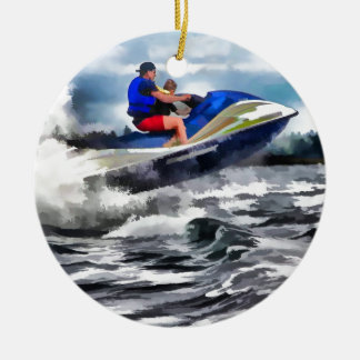 Ornamento De Cerâmica O mar faz dentro