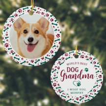 O melhor cão da vovó imprime fotos de animais