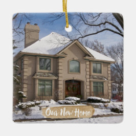 Ornamento De Cerâmica ø Natal na casa nova