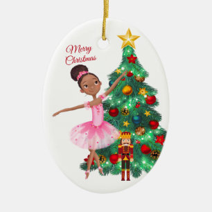 Ornamento De Cerâmica O Nutcracker Clara e o Natal do Nutcracker