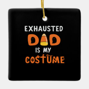 Ornamento De Cerâmica O Pai do Halloween está esgotado é o meu aniversár