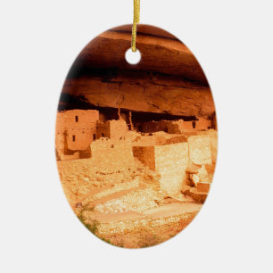 Ornamento De Cerâmica O parque Anasazi arruina Mesa Verde Colorado