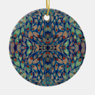 Ornamento De Cerâmica O ponto de viragem (pintura)