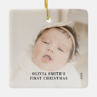 O Primeiro Natal do Bebê Anúncio de Estatísticas