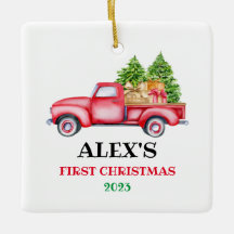 O Primeiro Natal do Bebê Personalizado - Natal do 
