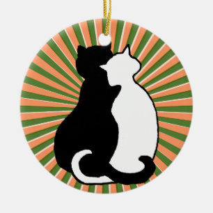 Ornamento De Cerâmica O primeiro Natal Ornament junto