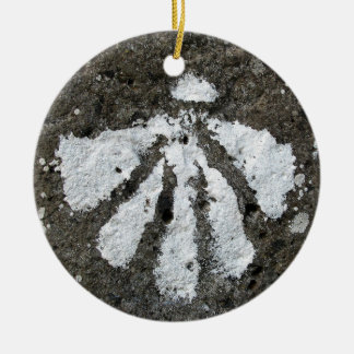 Ornamento De Cerâmica O Scallop Shell Ornament