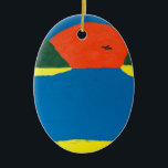Ornamento De Cerâmica O som do pingente Sunset. Um trabalho artístico or<br><div class="desc">Pingente cerâmico de uma obra de arte original da Musicalidade pelo artista ZM. O trabalho de arte foi pintado numa bela ilha de paraíso tropical. Vista isso e o artista diz que você vai sentir o belo Som do Sunset!</div>