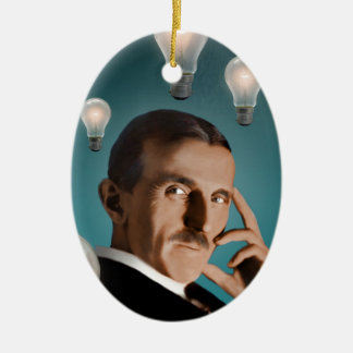 Ornamento De Cerâmica O sonho de Tesla