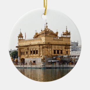 Ornamento De Cerâmica O templo dourado em Amritsar