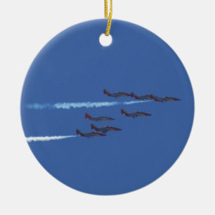 Ornamento De Cerâmica O Top Gun Smokin'.