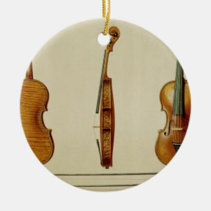 Ornamento De Cerâmica O violino de Hellier feito por Antonio
