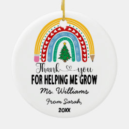 Ornamento De Cerâmica Obrigado por me ajudar a aumentar a apreciação do 