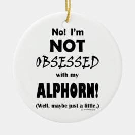 Ornamento De Cerâmica Obsessão de Alfaben