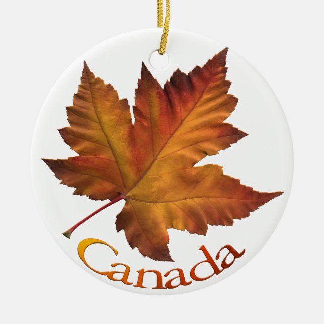 Ornamento De Cerâmica Ofertas Personalizadas do Canadá para Souvenir do  (Frente)