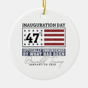 Ornamento De Cerâmica Oficialmente Dessobrecarregado Pelo Que Foi Trump