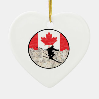 Ornamento De Cerâmica Oh Canadá