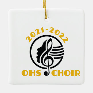 Ornamento De Cerâmica OHSChoir 2021-2022