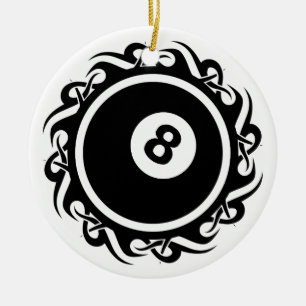 Ornamento De Cerâmica Oitavo Tribal