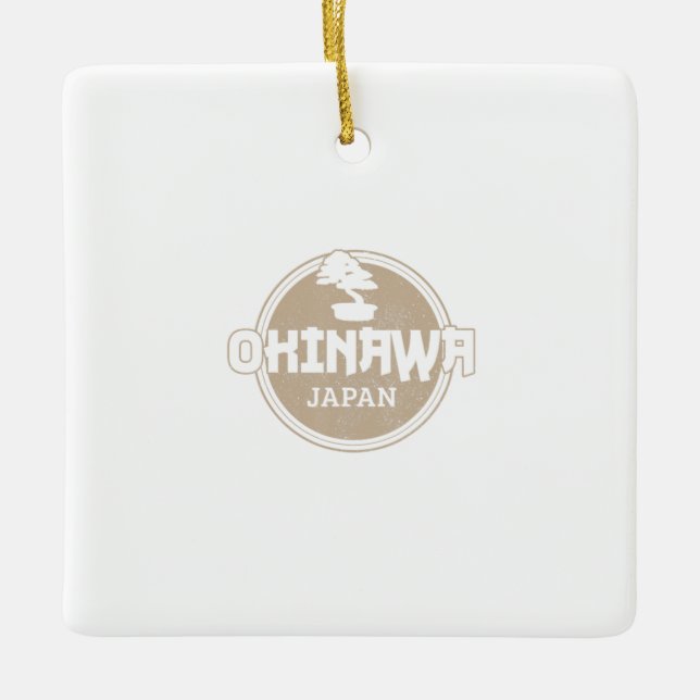 Ornamento De Cerâmica Okinawa Japão Bonsai Japonês Bonsai Master Men (Frente)