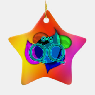 Ornamento De Cerâmica OMG! qq