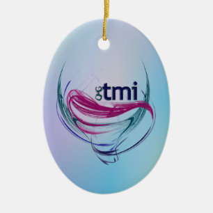 Ornamento De Cerâmica OMG! tmi