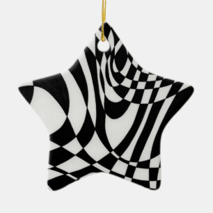 Ornamento De Cerâmica Óptica nº 1b de Michael Moffa