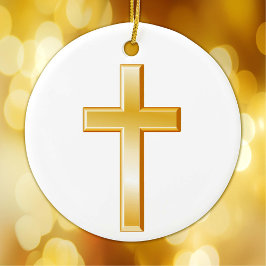 Ornamento De Cerâmica Ordem da Cruz Cristã