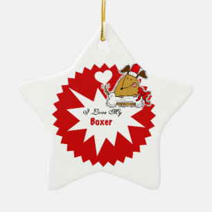 Ornamento De Cerâmica Ordem de Manutenção de Boxer Personalizada