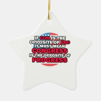 Ornamento De Cerâmica Orgulho do Congresso Libertário é Oposto ao Progre
