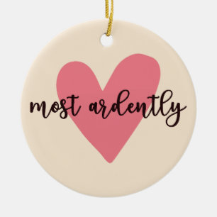 Ornamento De Cerâmica Orgulho E Preconceito Do Sr. Darcy - Mais Ardentem