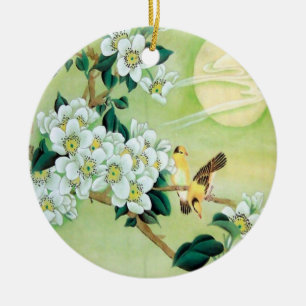 Ornamento De Cerâmica Oriental