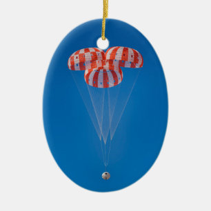 Ornamento De Cerâmica Orion Spacecraft Parachute Landing